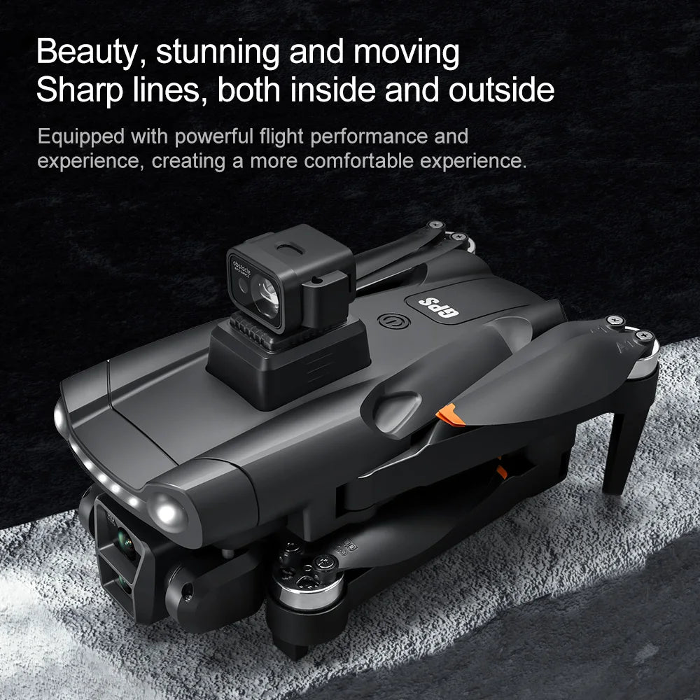 For Xiaomi V198GPS Drone ESC 8K Profesional HD Camera Brushless Obstacle Avoidance Aerial Optical Foldable Quadcopter Mini Dron